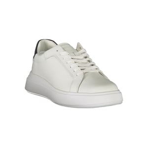 Calvin Klein Witte Leren Heren Sneakers
