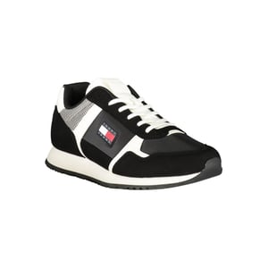 Tommy Hilfiger Zwarte Polyurethaan Heren Sneakers
