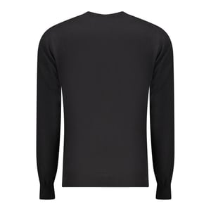 Accademia Militare Zwarte Katoenen Heren Sweater