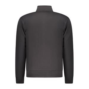 Coveri Moving Zwarte Katoenen Heren Hoodie