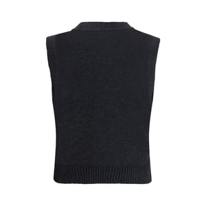 Ganni Zwarte Wol Sweatshirt