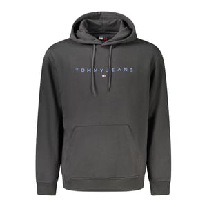 Tommy Hilfiger Zwarte Katoenen Mannen Sweater