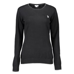 U.S. POLO ASSN. Zwarte Katoenen Sweatshirt