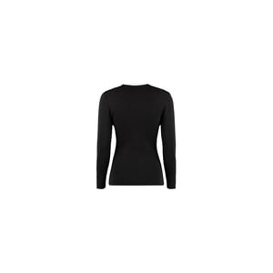 MSGM Zwart Katoen Wol Polyamide Sweater