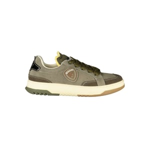 Blauer Verde Polyurethaan Heren Sneakers