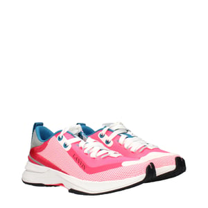 Lanvin Roze Stoffen Sport Sneakers