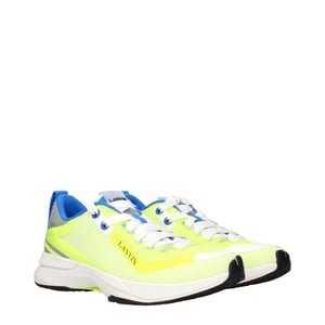 Lanvin Gele Stof Atletiekschoenen