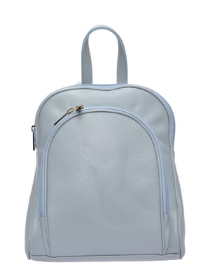 Anna Luchini Turquoise Rundleer Tas
