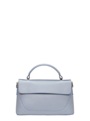 Luisa Vannini Turquoise Rundleer Tas