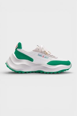 Casablanca Atlantis Sneakers In Wit En Groen