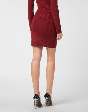 Gebreide Minirok Monogram