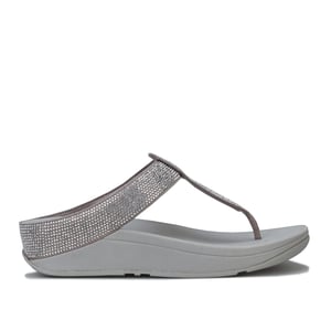 Fit Flop Dames/Dames Isabelle teensandalen (Zilver)