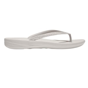 Fit Flop Dames/Dames Sparkle iQushion teenslippers (Grijs)
