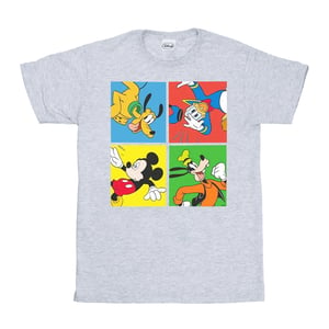Disney Jongens Mickey Mouse Vrienden T-shirt (Sportgrijs)