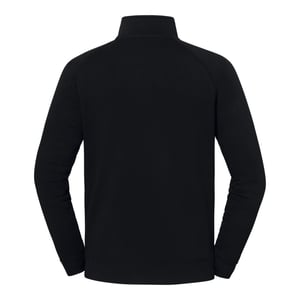 Fruit of the Loom Heren Iconic Premium Sweatshirt met Quarter Zip (Zwart)