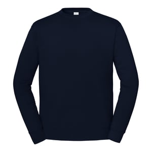 Fruit of the Loom Heren Iconic Premium Ingelegd Sweatshirt (Deep Navy)