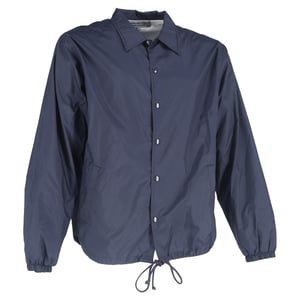Comme des Garçons coachjack van marineblauw nylon