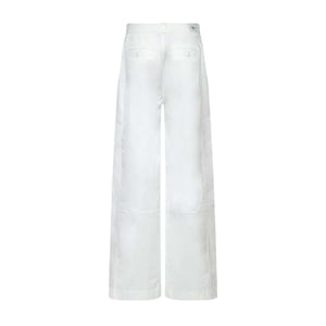 Lacoste Dames/Dames Gabardine Broek (Crème)