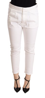 Geknipte Rechte Jeans