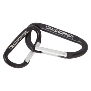 Craghoppers Karabijnhaak (Set van 2) (Zwart)