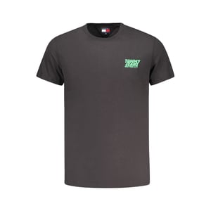 Tommy Hilfiger Zwarte Katoenen Heren T-Shirt