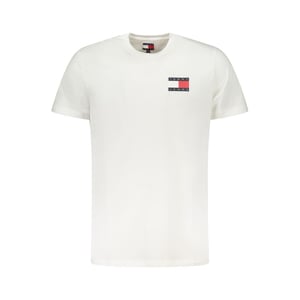 Tommy Hilfiger Witte Katoenen Heren T-Shirt