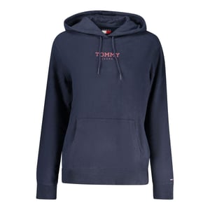 Tommy Hilfiger Blauwe Katoenen Dames Hoodie