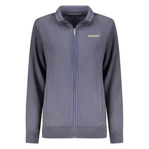 Freddy Blauw Katoenen Dames Sweatshirt