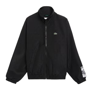 Lacoste Heren Cropped Track Jacket (Zwart)