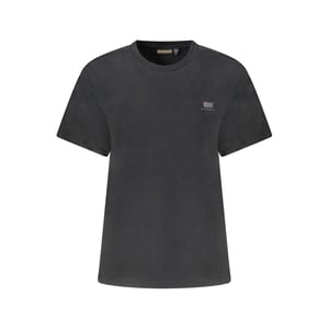 Napapijri Zwarte Katoenen Dames T-Shirt