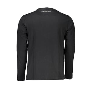 La Martina Zwarte Katoenen Heren T-shirt