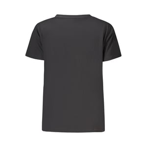 Freddy Zwarte Katoenen Vrouwen T-Shirt