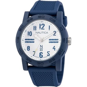 NAUTICA Blauwe Kunststof Sporthorloge