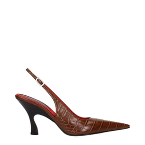 Stella McCartney Bruine Leren Hakken