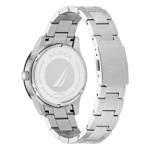NAUTICA Grijze RVS Dresswatch