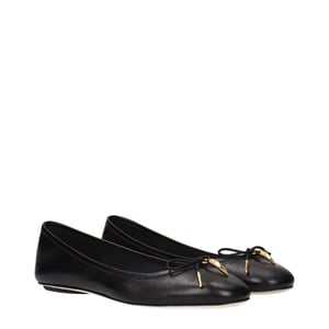 Chloé Zwarte Leren Ballettops