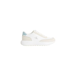 Calvin Klein Jeans Beige Leren Sport Sneakers