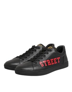 Dolce & Gabbana Black Street Life Lage Heren Sneakers Shoes