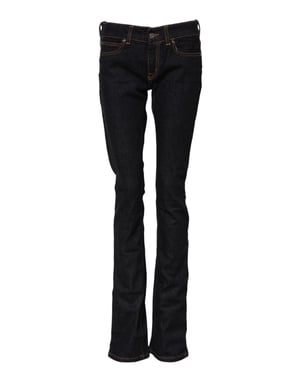 GF Ferre Donkerblauwe Katoenen Halflange Skinny Denim Jeans