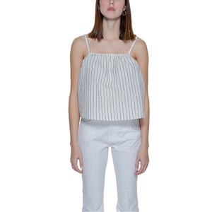 Vero Moda Beige Biologisch Katoenen Tanktops