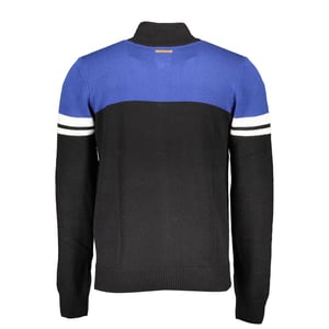 Gianmarco Venturi Zwart Katoenen Heren Cardigan
