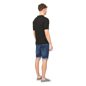 Duck and Cover Heren Mataso Gebreide T-Shirt (Zwart)