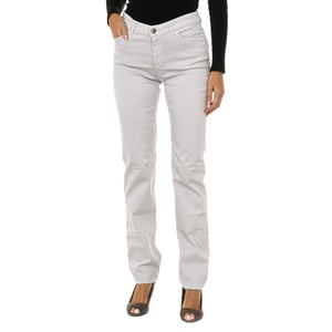 Regular fit stretchstof lange broek 6Y5J18-5N0RZ vrouw