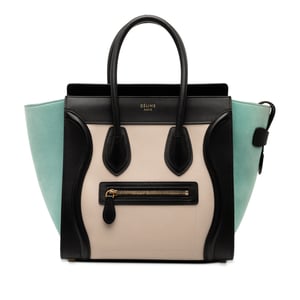 Tweedekans Micro Tricolor Leren Bagagetas