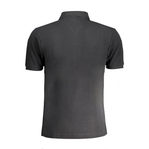 La Martina Zwarte Katoenen Polo Shirt voor Mannen