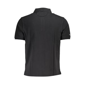 La Martina Zwarte Katoenen Poloshirt voor Mannen