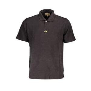 La Martina Zwarte Katoenen Polo Shirt voor Mannen