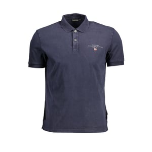 Napapijri Blu Katoenen Heren Polo