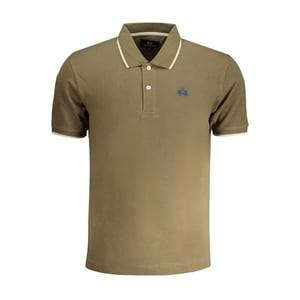 La Martina Verde Katoenen Heren Poloshirt