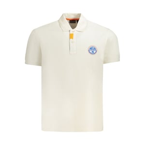 Napapijri Witte Katoenen Heren Polo